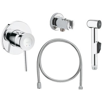 Душ гигиенический  GROHE  BauClassic  124434